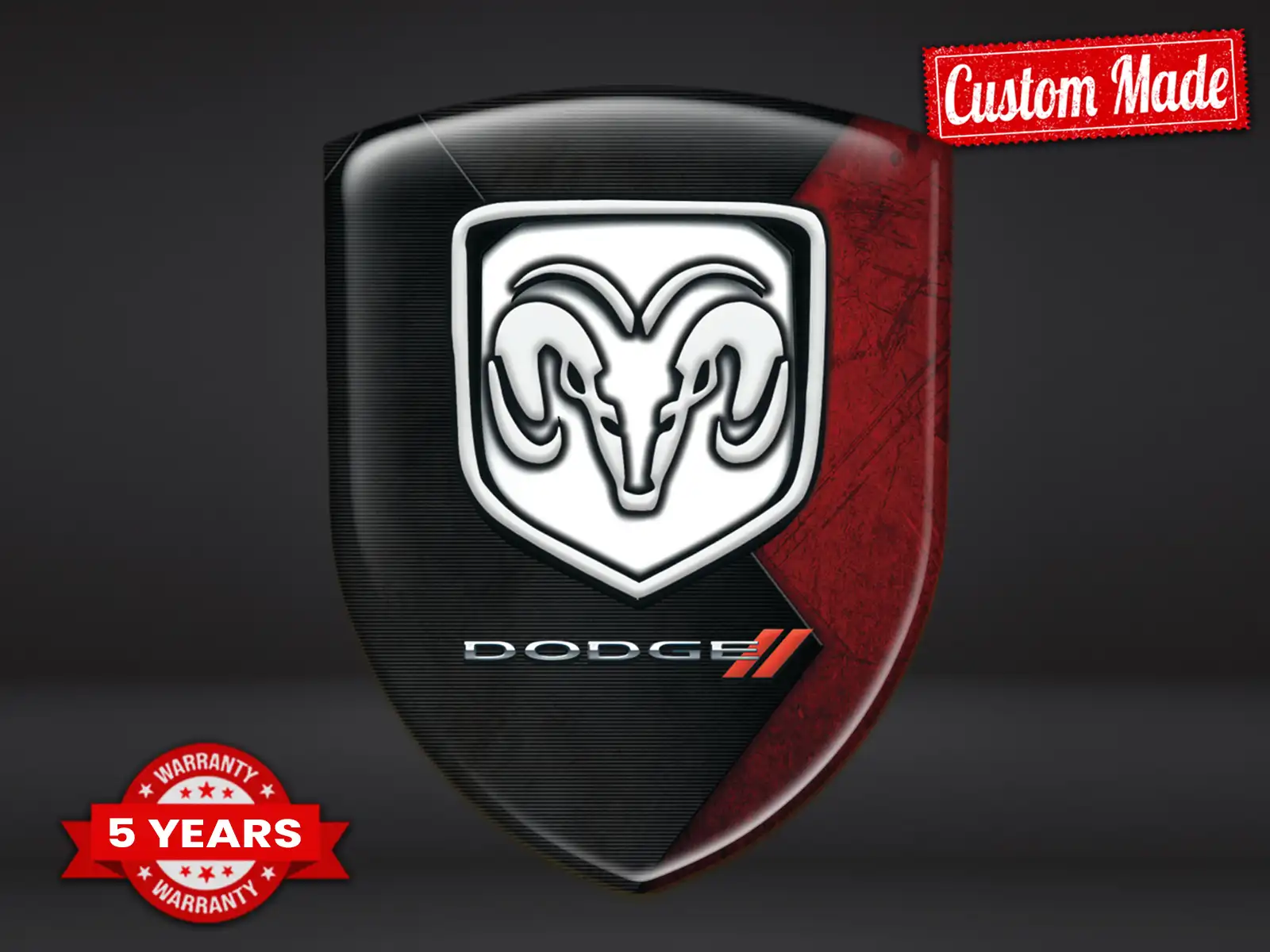 Dodge Logos Tous Véhicules Résistants Qualité Pro